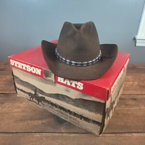 Stetson | Accessories | Vintage 7s Stetson Beaver 3x Cowboy Hat Sz